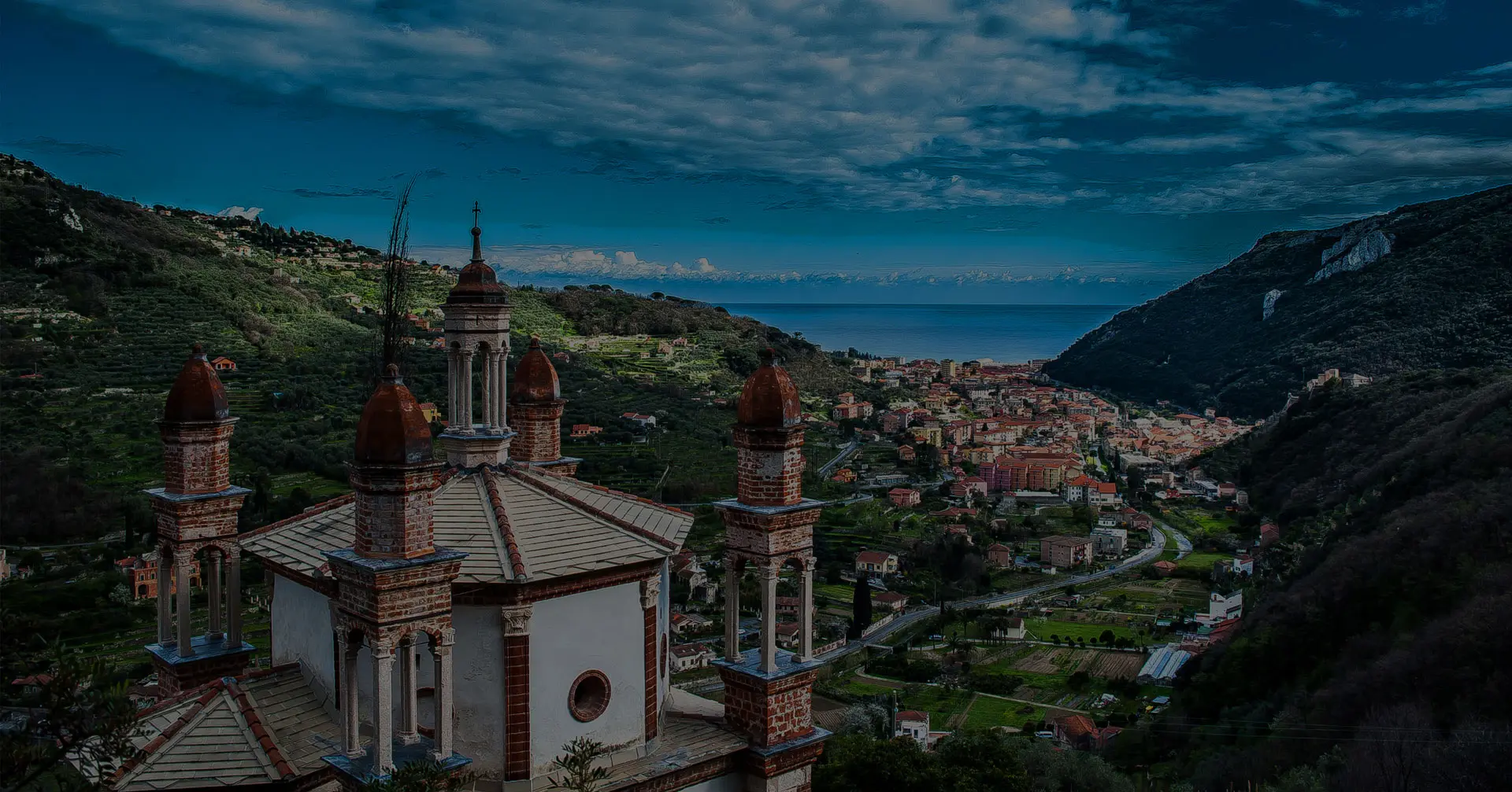 Panorama di Finale Ligure